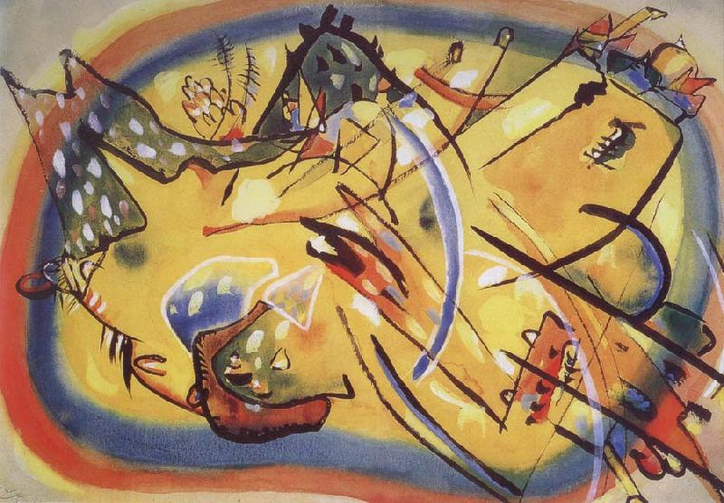 Vasily Kandinsky Composition,Landscape